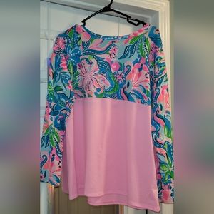 Lilly Pulitzer Finn Top in Golden Hour